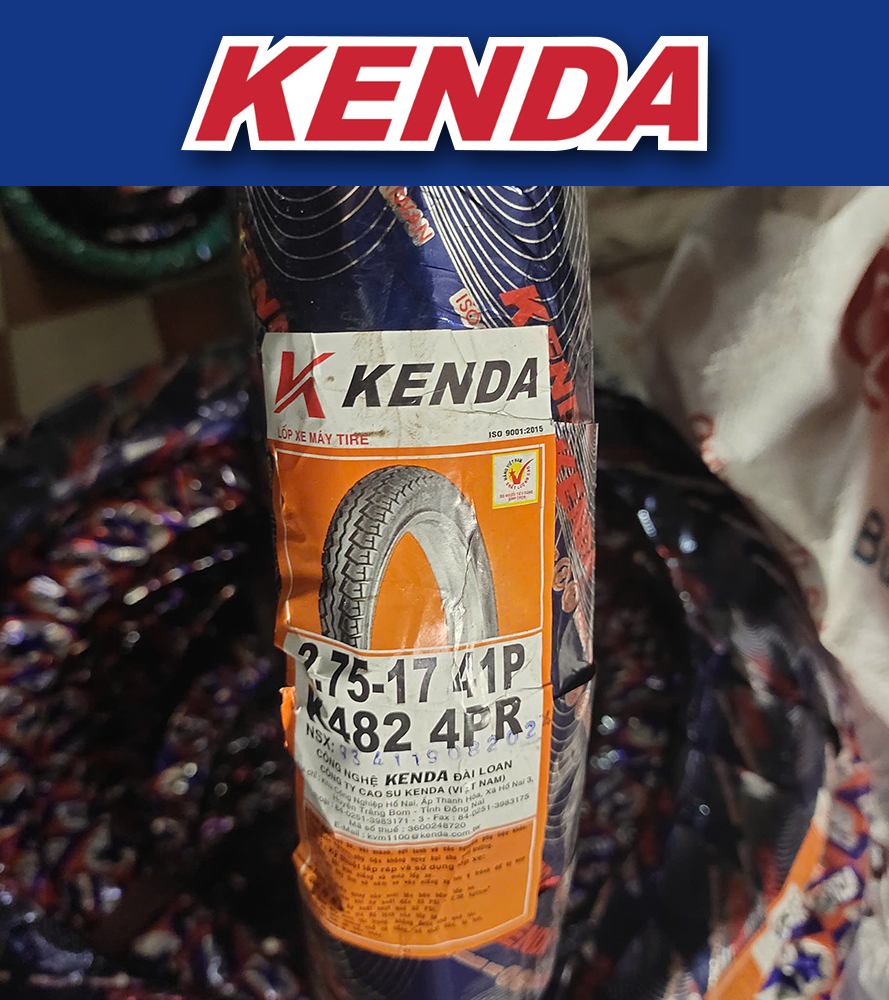 KENDA 275-17 4PR (K422B) KENDA 275-17 4PR (K422B)